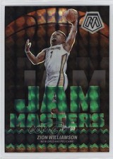 2023-24 Panini Mosaic Jam Masters Green Mosaic Prizm Zion Williamson #16 0nr3