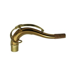 German Copper Dark Gold Small Round Neck Replace Tube For SBA Tenor Saxophone