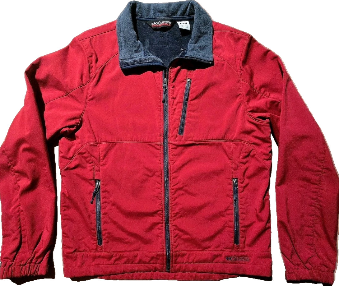 Black Diamond Softshell Jacket Double Diamond Ful… - image 2