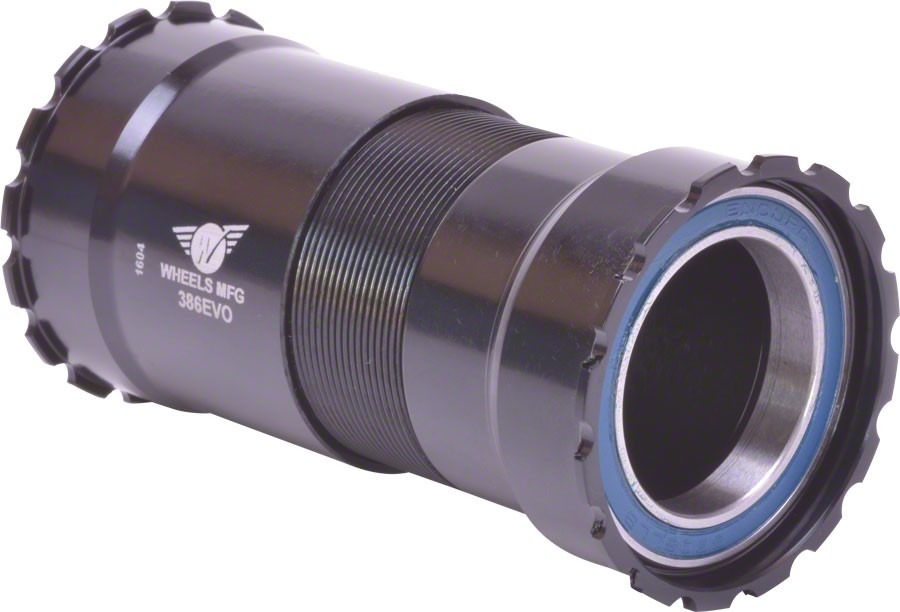 Колеса изготовленные из каретки 386EVO с подшипниками ABEC-3 черные чашки 21390₽