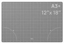 Nano Cutting Mat for Ultrasonic Cutter, 30cm x 45cm 12''X18''(A3+), Gray