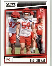 2022 Score Leo Chenal Rookie #354 RC Kansas City Chiefs