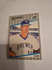 JIM ADDUCI 1989 FLEER #176 FREE SHIPPING