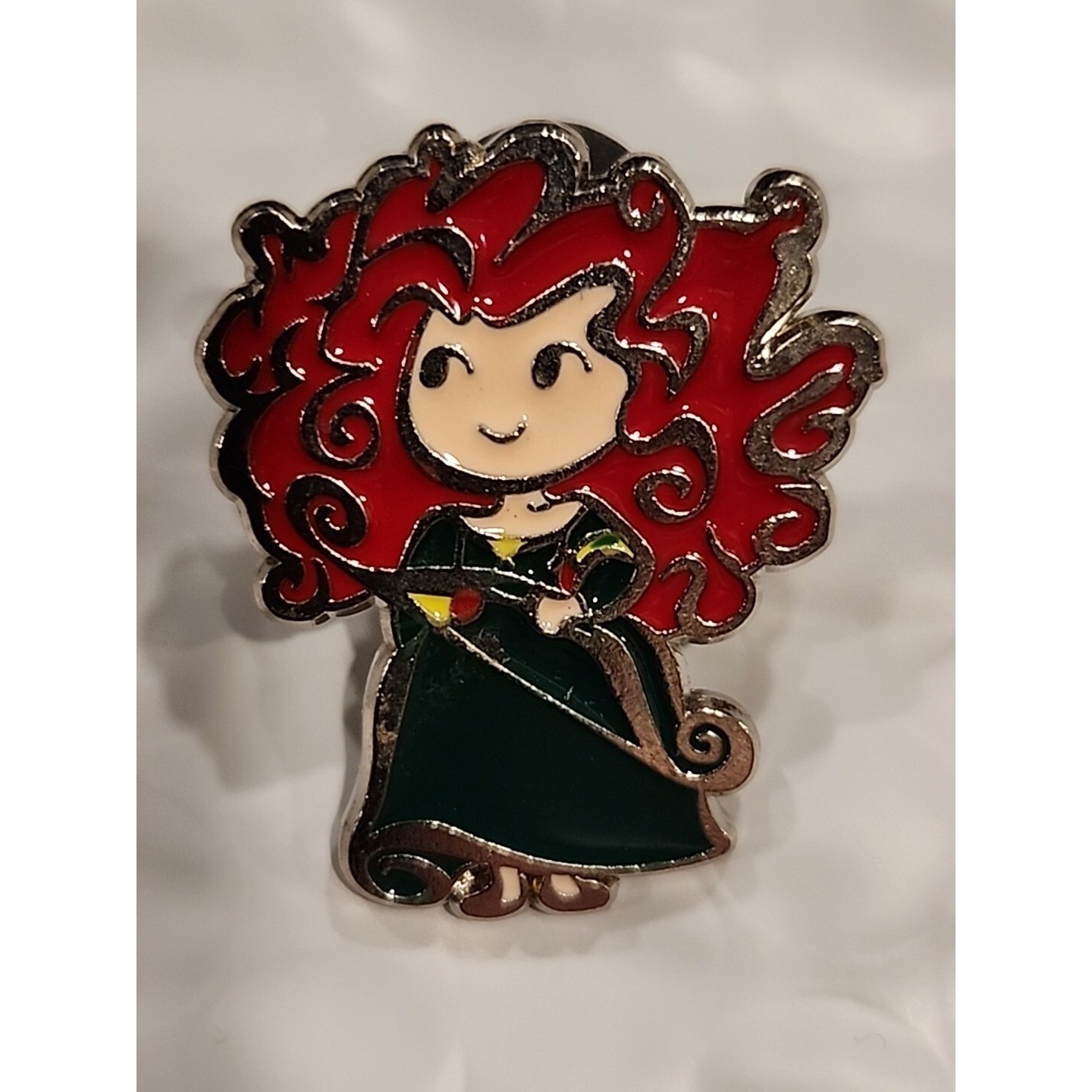 Merida Brave Cuties Princess Booster Stylized Cartoon Scottish Disney Pin 119518