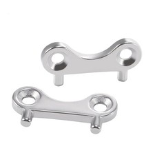 2x Barca Inox Marino Carburante Gas Acqua Serbatoio Ponte Riempimento Tappo Rifiuti Chiave Piastra Strumento