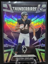 2025 Panini Phoenix - Coleston Loveland #9 - Thunderbirds Silver - Bears SP