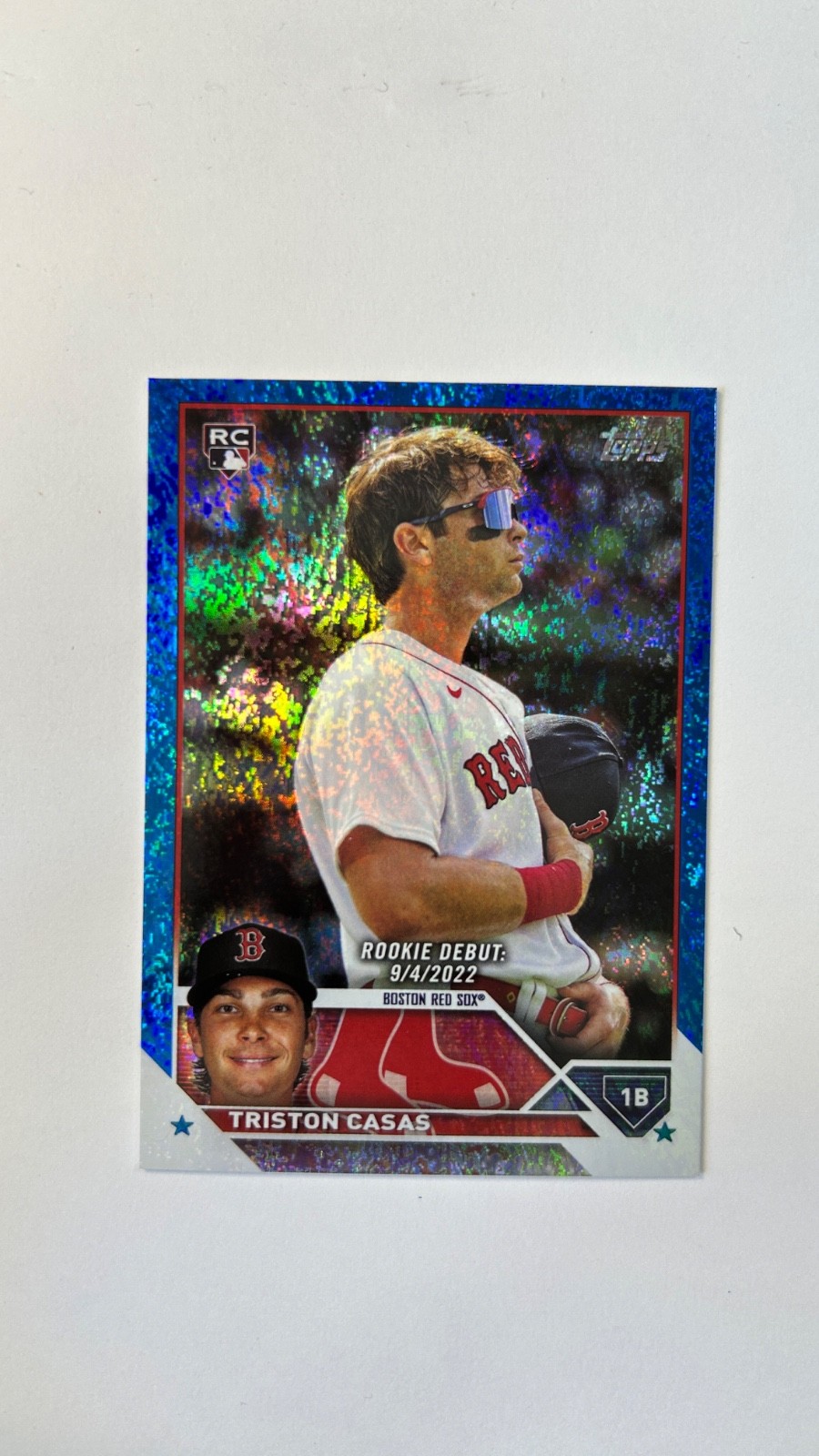 Triston Casas 2023 Topps Update #US221 Blue Foil /999 Rookie RC Boston Red Sox