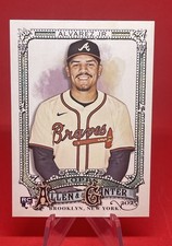 2025 Topps Allen & Ginter Rookie Portrait #201 Nacho Alvarez Jr. Atlanta