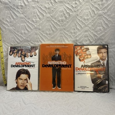 Arrested Development Seasons 1 3 DVD Box Set Lot