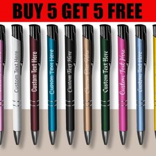 Engraved Pen Personalised Gift Custom Name for Work School Office Leaver Pen