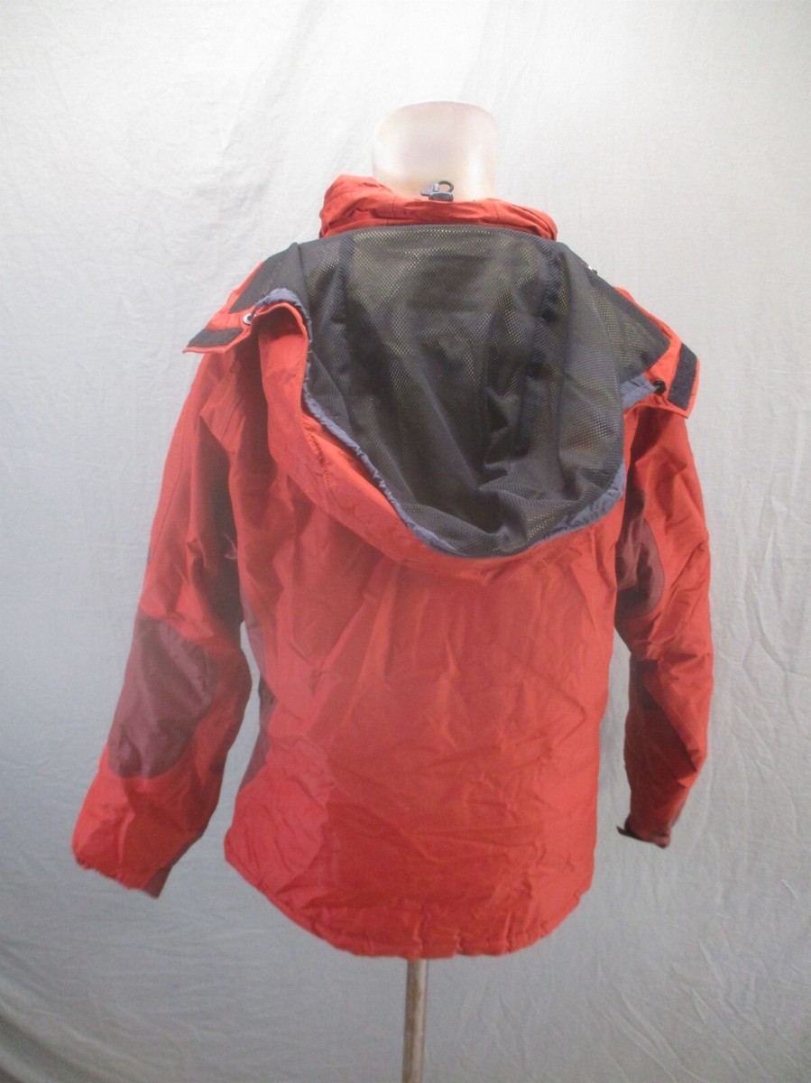 Columbia TITANIUM Size M Womens Red Full Zip Powder Skirt