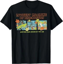 Mystery Machine Of Diagnostics Lab Week 2025 Med Lab Tech T-Shirt
