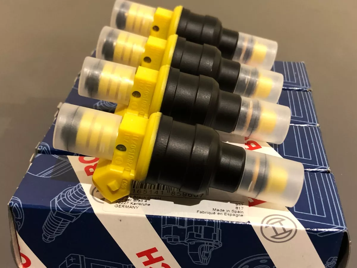 Volvo 240 2.0i 2.3i Brand NEW and Genuine Bosch Replacement Fuel injectors