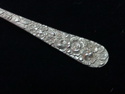 Stieff Sterling Flatware, Rose, Teaspoon 5 7/8 in no mono | eBay