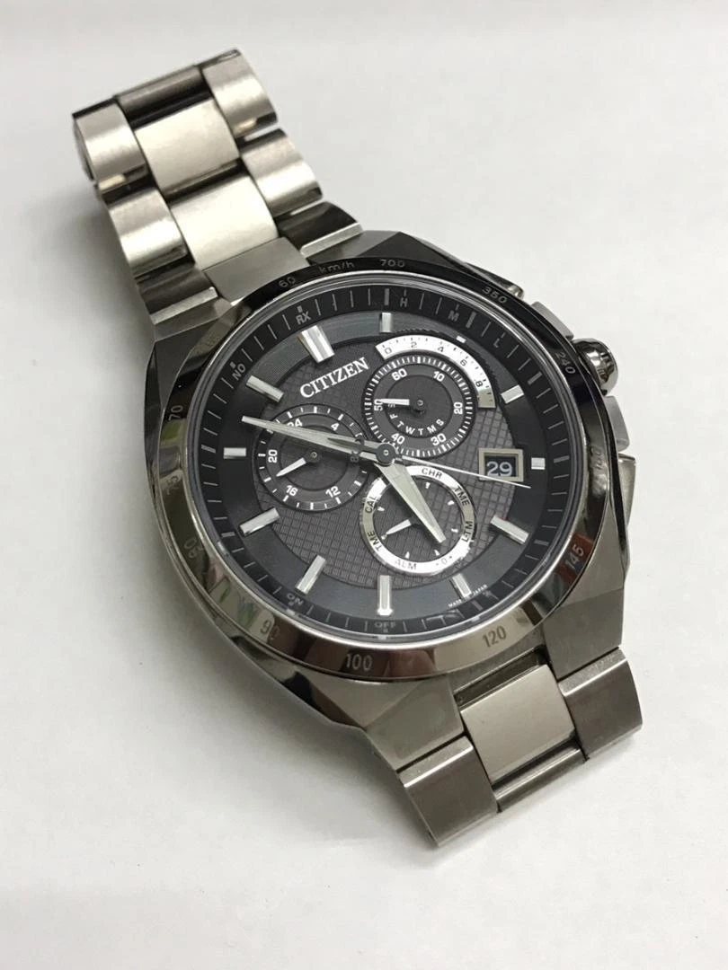 シチズン CITIZEN E610-T018505 電波時計 S83-