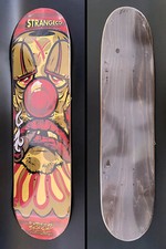 Jim Koch 2008 Circus Punks Smoking Clown Skateboard Deck Strangeco LE MINT Art