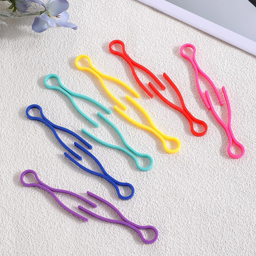 100 PCS Bobbin Thread Holders,Color Thread Clips Sewing Machine Accessories Bobb - Picture 7 of 7