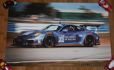 2014 Alex Job Racing #23 Porsche 911 GT America GTD IMSA TUSC poster | eBay