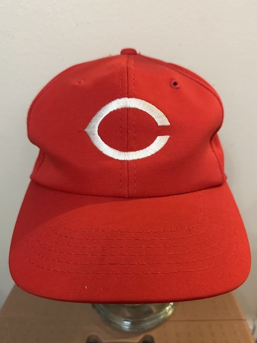 VTG Sports Specialties MLB Cincinnati Reds C Logo Snapback Hat - Picture 7 of 7