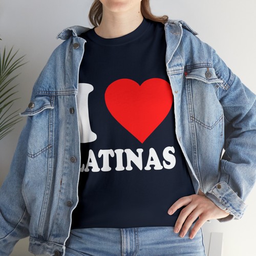 I Love Latinas Grafik T-Shirt, S-5XL - Bild 34 von 49