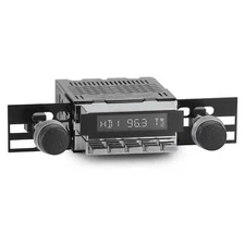 1965-67 Dodge Coronet Redondo RS Radio RetroSound AUX AM FM Chrome