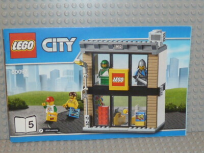 LEGO  City Bauanleitung 60097 Stadtzentrum Straßenbahn Heft 5 instruction B1109