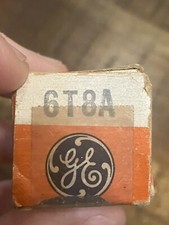 General Electric 6T8A Electronic Tube Open Box Not Tested