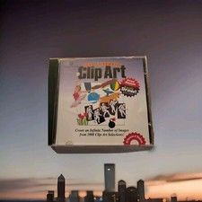 Vintage 1995 COSMI 3000 Flex-O-Matic Clip Art CD-ROM Windows 3.1 95 PC