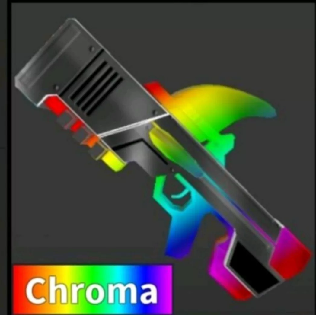 Chroma Shark! (205 Value) Mm2 Roblox (New) Rainbow Ingame Purchase