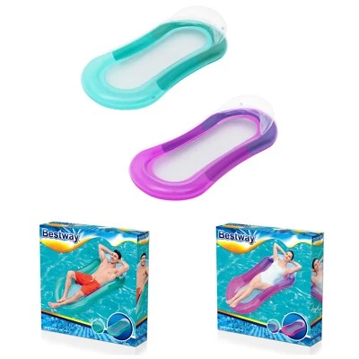 Bestway Luftmatratze 160x84cm Netz Lounge Wasserliege Netzboden , Reparatur-Set