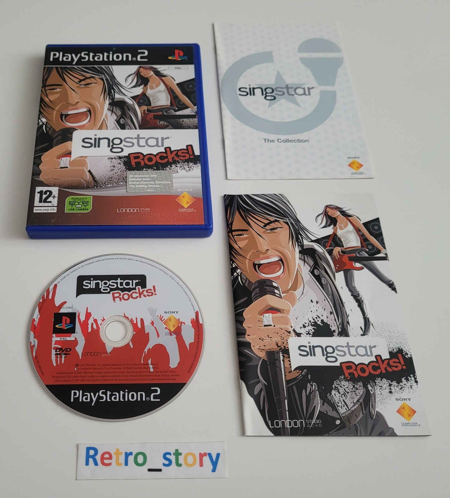 Sony Playstation PS2 - Singstar Rock! - PAL