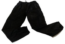 Vintage Women  s Nike Black Windbreaker Pants Joggers Size Large 12-14 EUC