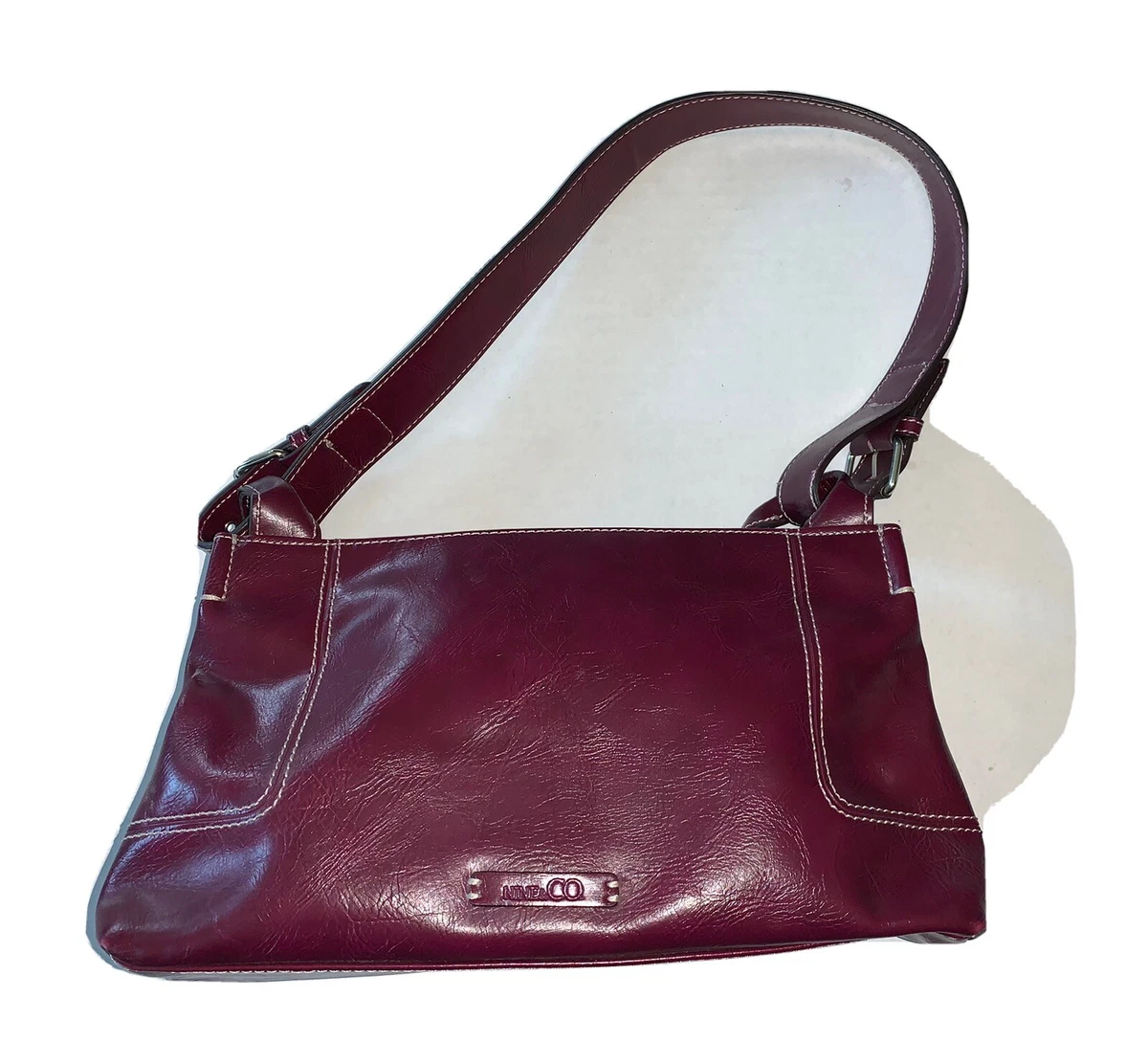 Buy the Genna De Rossi Purple Handbag | GoodwillFinds