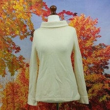 Johnnie Boden Rollkragenpullover 100% Wolle Beige. UK Damen Gr. 12