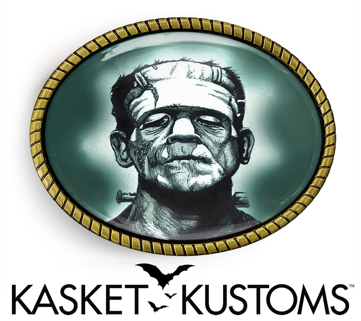 Frankenstein Belt Buckle - Horror Monster Icon Belt Buckle - 87 | eBay