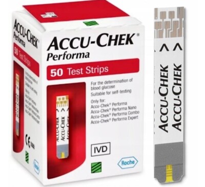 Accu-Chek Performa TestStrips 4 Boxen x 50 Stück = 200 Teststreifen  2027-05-31