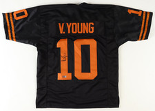Vince Young Signed Texas Longhorns Custom Jersey (PIA)