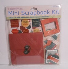 COLORBOK MINI 4" x 4" SCRAPBOOK KIT - CHRISTMAS