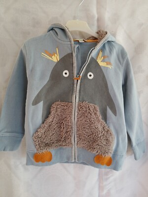 Vertbaudet Jungen Sweaterjacke,Kapuzenjacke ,blau  ,Gr :102,Baumwollmischung,40°