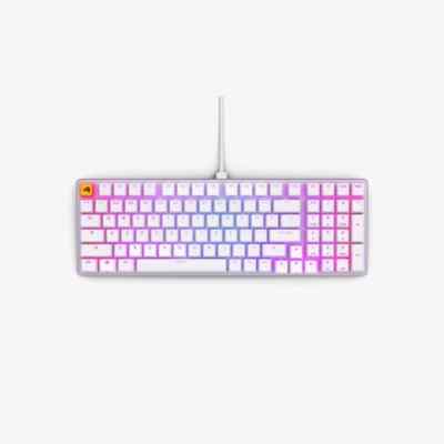 Glorious GMMK2 Mechanical Gaming Keyboard - White, US English