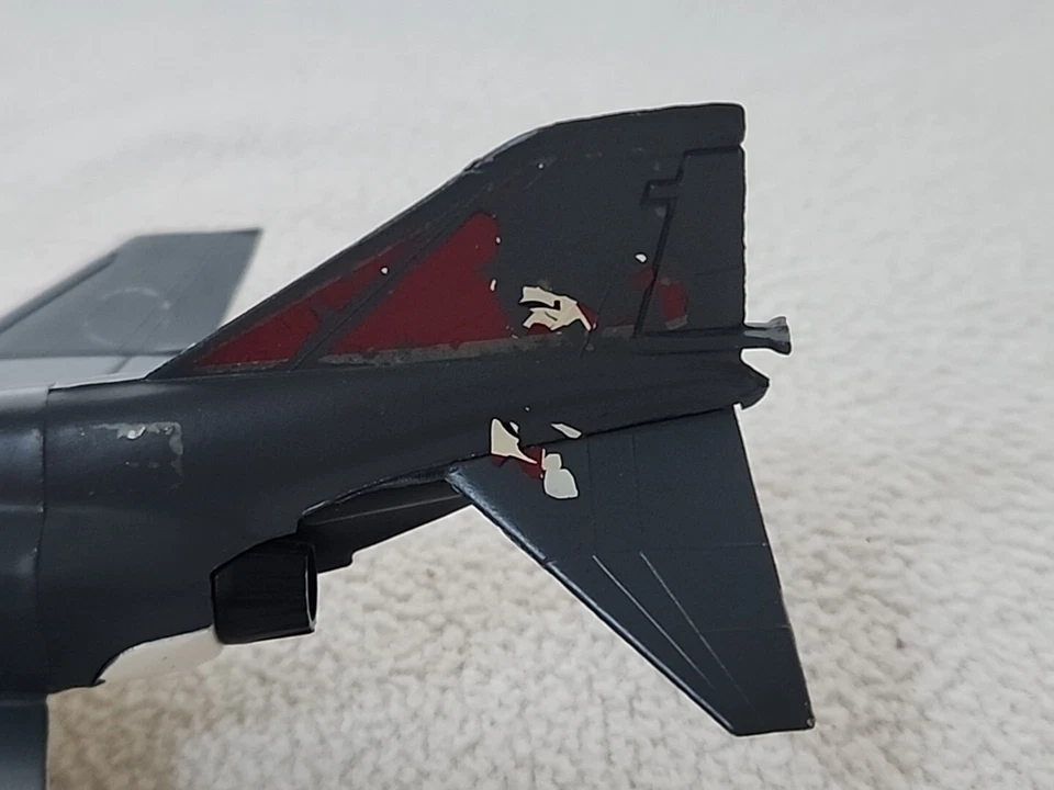 Avión Aero Mini F-4E Mc Donnell Phantom II Metal Die Cast "Royal Navy" con soporte Foto 4 de 4