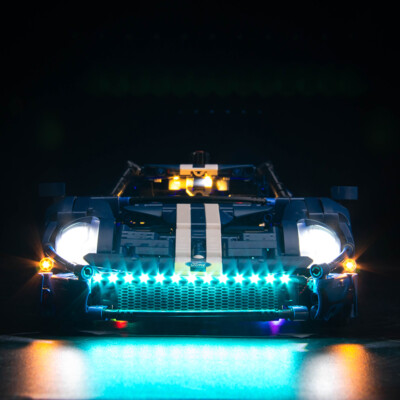 レピドライト LED Light Kit for Lego 42154 Technic 2022 Ford GT Car DIY