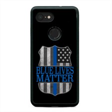 Blue Lives Matter Police Thin Line Phone Case Cover For Google Pixel 3 3XL 2XL