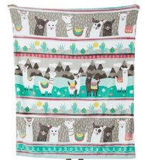 New Llama Fields Llamas Plush Throw Blanket Gift Alpaca Mountains Cozy Dreams