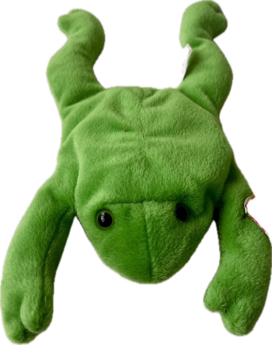 Bobblehead Legs The Frog Beanie Baby Value TY Beanie Baby Legs The