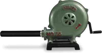 Hand Crank Forge - Heavy Duty  Blacksmith  Forge Blower Manual - Hand Blower