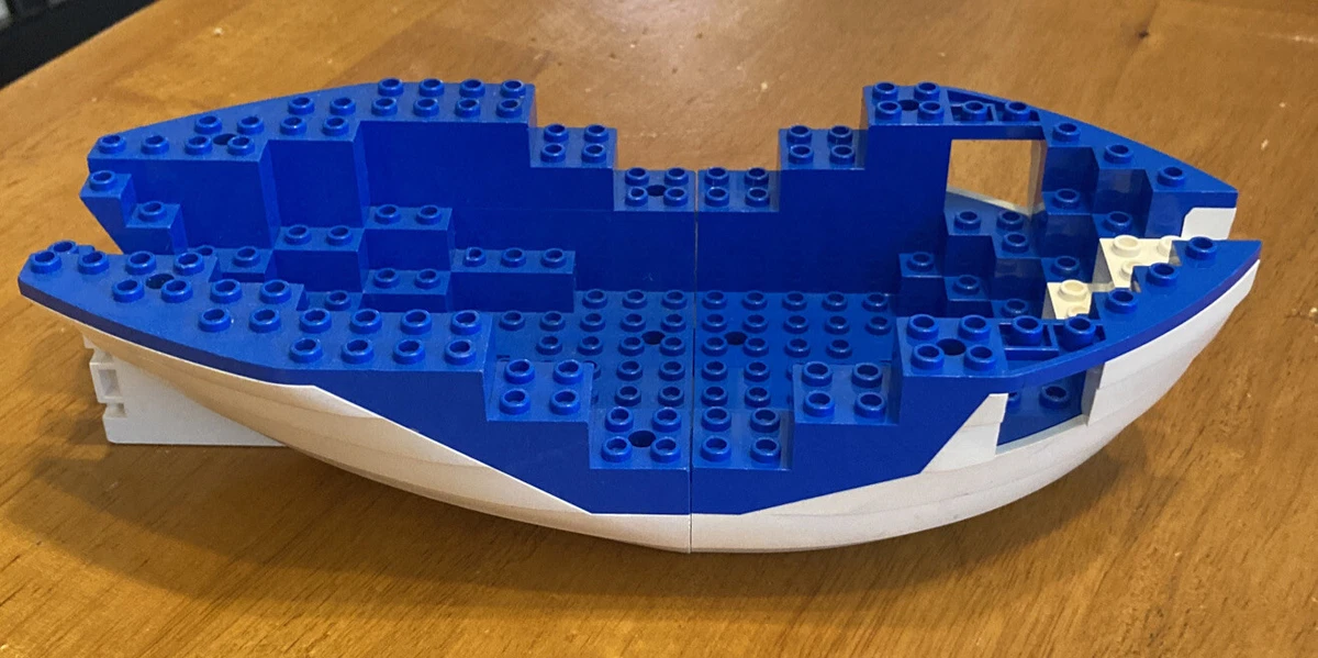 Lego blue boat hot sale