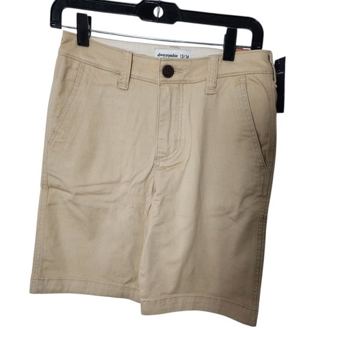 Abercrombie Kids Tan Classic Shorts Nwt Size 13/14