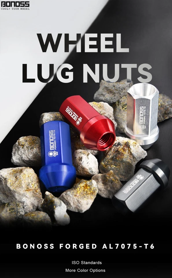 20 Aluminum Gray 12x1.5 Lug Bolt Wheel Nuts Cone for Mazda 6 RX-7 RX-8 CX-5 CX-9 - Imagem 4 de 4