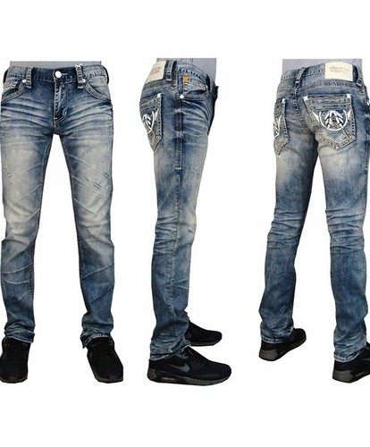 AMERICAN FIGHTER Men's Denim Jeans 